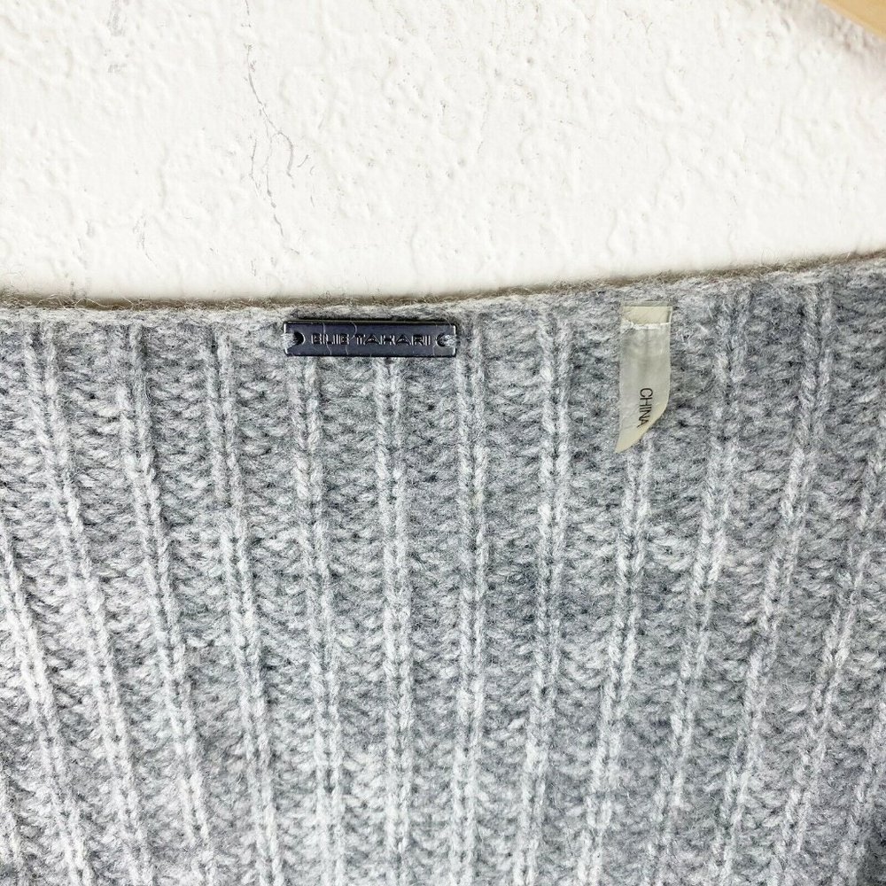 ELIE TAHARI gray Wool Cashmere Violetta sweater - Picture 5 of 9